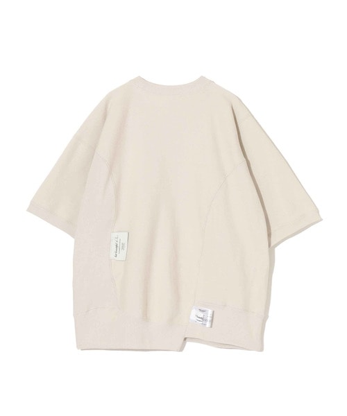 10ozChampion裏毛ﾋﾞｰｽﾞ刺繍切替半袖PO