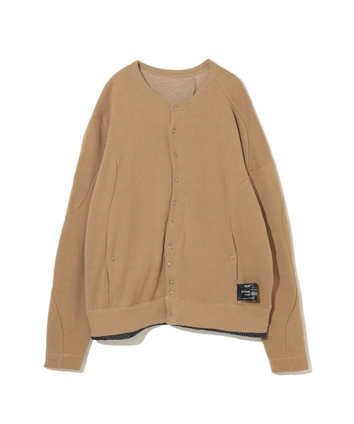 T/Cﾊﾟｲﾙ起毛ｸﾙｰｶｰﾃﾞｨｶﾞﾝ