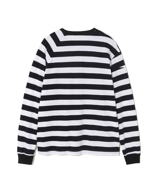 C/Caﾎﾞｰﾀﾞｰ天竺ﾍﾝﾘｰﾈｯｸLSTEE