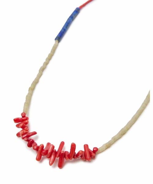 ﾋﾞｰｽﾞﾈｯｸﾚｽ RED/WHT/BLU M