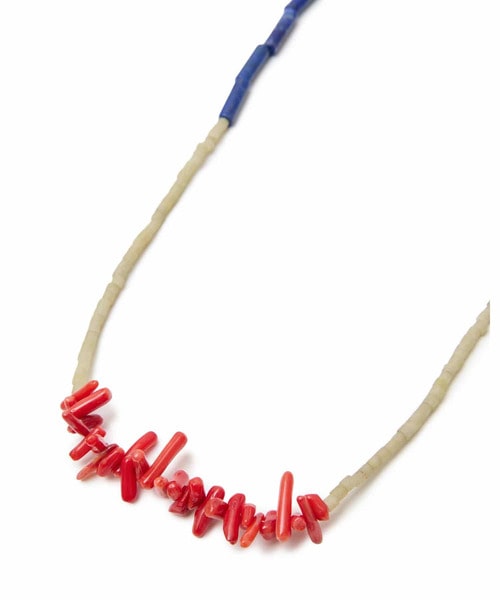 ﾋﾞｰｽﾞﾈｯｸﾚｽ RED/WHT/BLU L