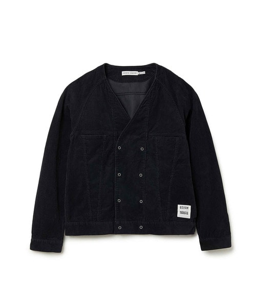 OZISM MONK BLOUSON COTTON CORDSULFUR DYE