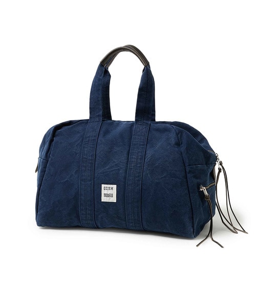 OZISM MONK BOSTON BAG COTTON CANVAS VW
