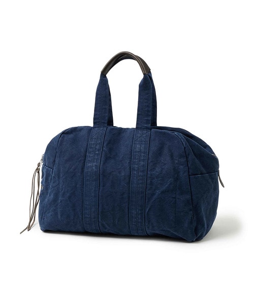 OZISM MONK BOSTON BAG COTTON CANVAS VW