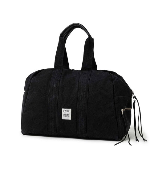 OZISM MONK BOSTON BAG COTTON CANVAS VW
