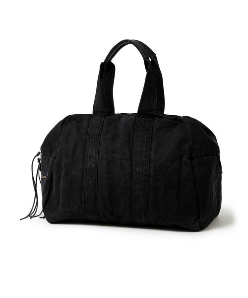 OZISM MONK BOSTON BAG COTTON CANVAS VW