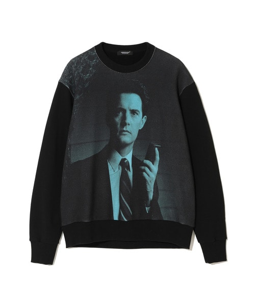 前身総柄微起毛裏毛SWEAT Cooper