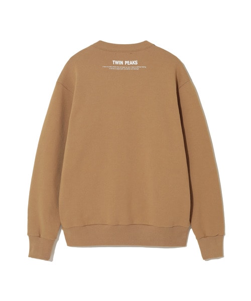 前身総柄微起毛裏毛SWEAT Laura