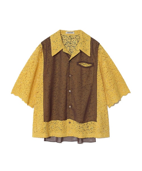 ﾚｰｽGCｶｻﾈ半袖ｼｬﾂ