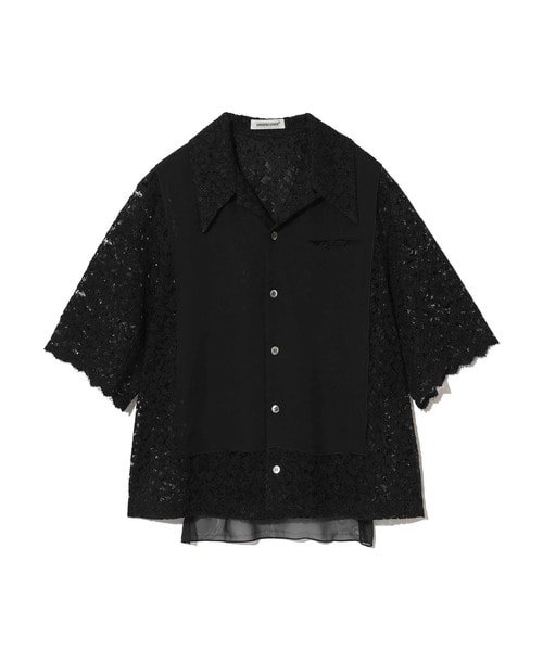 ﾚｰｽGCｶｻﾈ半袖ｼｬﾂ