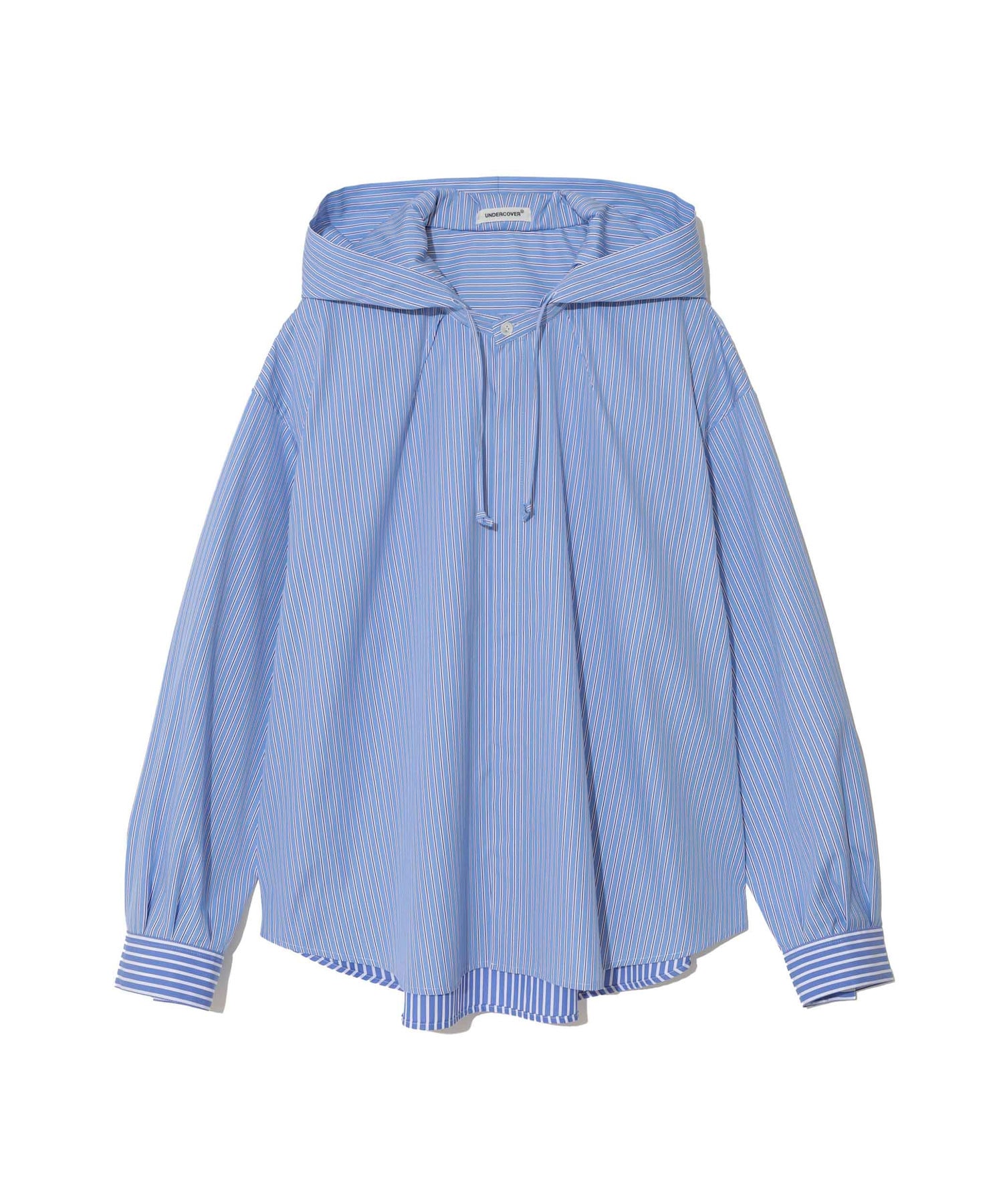 Co/Peｽﾄﾗｲﾌﾟﾌﾞﾛｰﾄﾞﾌｰﾄﾞ付ｼｬﾂ