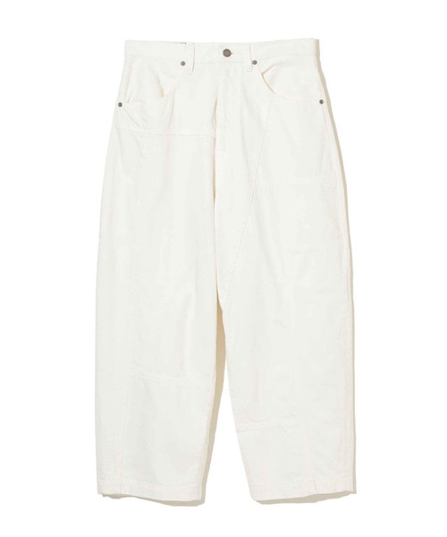 多切替ﾃｰﾊﾟｰﾄﾞﾃﾞﾆﾑﾊﾟﾝﾂ WHITE