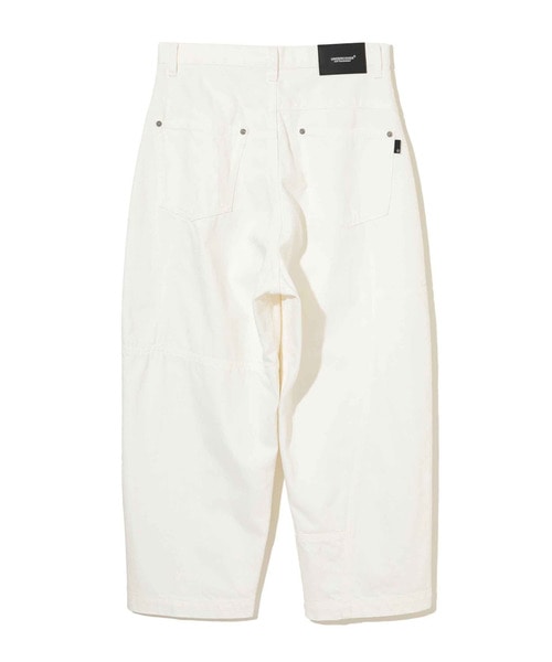 多切替ﾃｰﾊﾟｰﾄﾞﾃﾞﾆﾑﾊﾟﾝﾂ WHITE