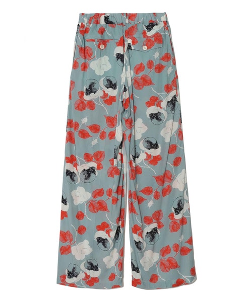 SkullFlower総柄Ryﾛｰﾝ前GCｶｻﾈｽﾗｯｸｽ