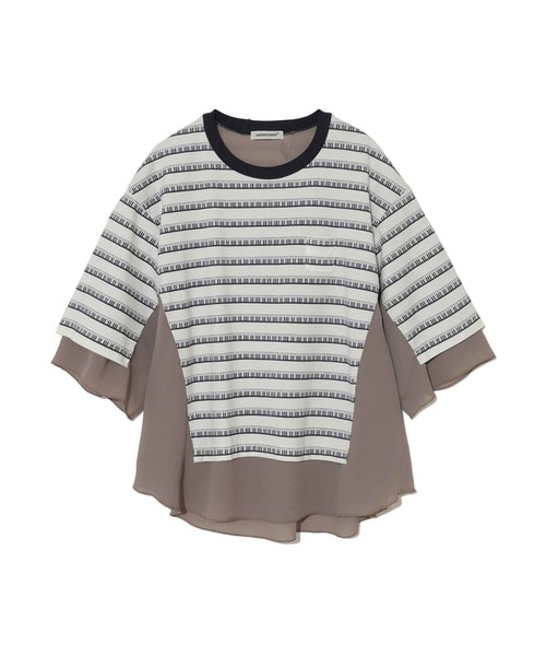 ﾋﾞｱﾉBD天竺ﾀﾁｷﾘﾉｾGC切替半袖CS