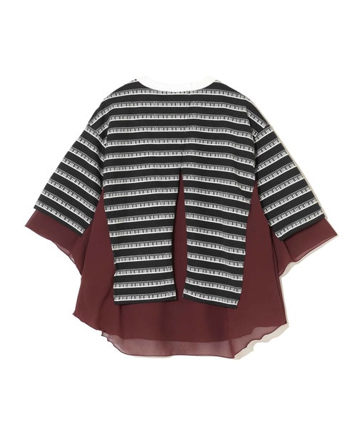 ﾋﾞｱﾉBD天竺ﾀﾁｷﾘﾉｾGC切替半袖CS