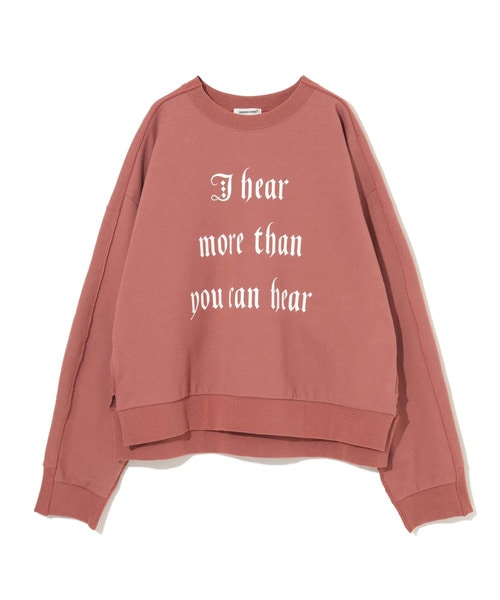 ｳﾞｨﾝﾃｰｼﾞ裏毛ｼｮｰﾄ丈ﾛｯｸ表出ｽｳｪｯﾄ I hear