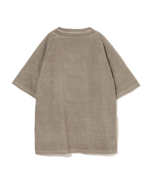 ﾋﾟｸﾞﾒﾝﾄ度詰天竺衿切替半袖ﾗｸﾞﾗﾝTEE I hear