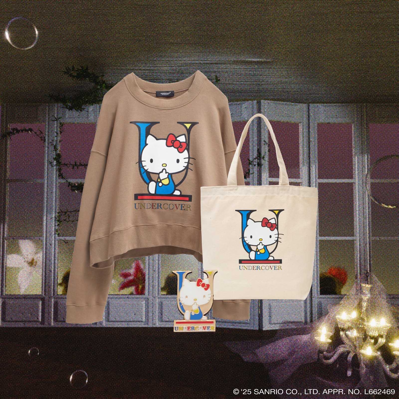 undercover Sanrio キーフォルダー　3セット undercover Sanrio キーフォルダー 3セット undercover Sanrio