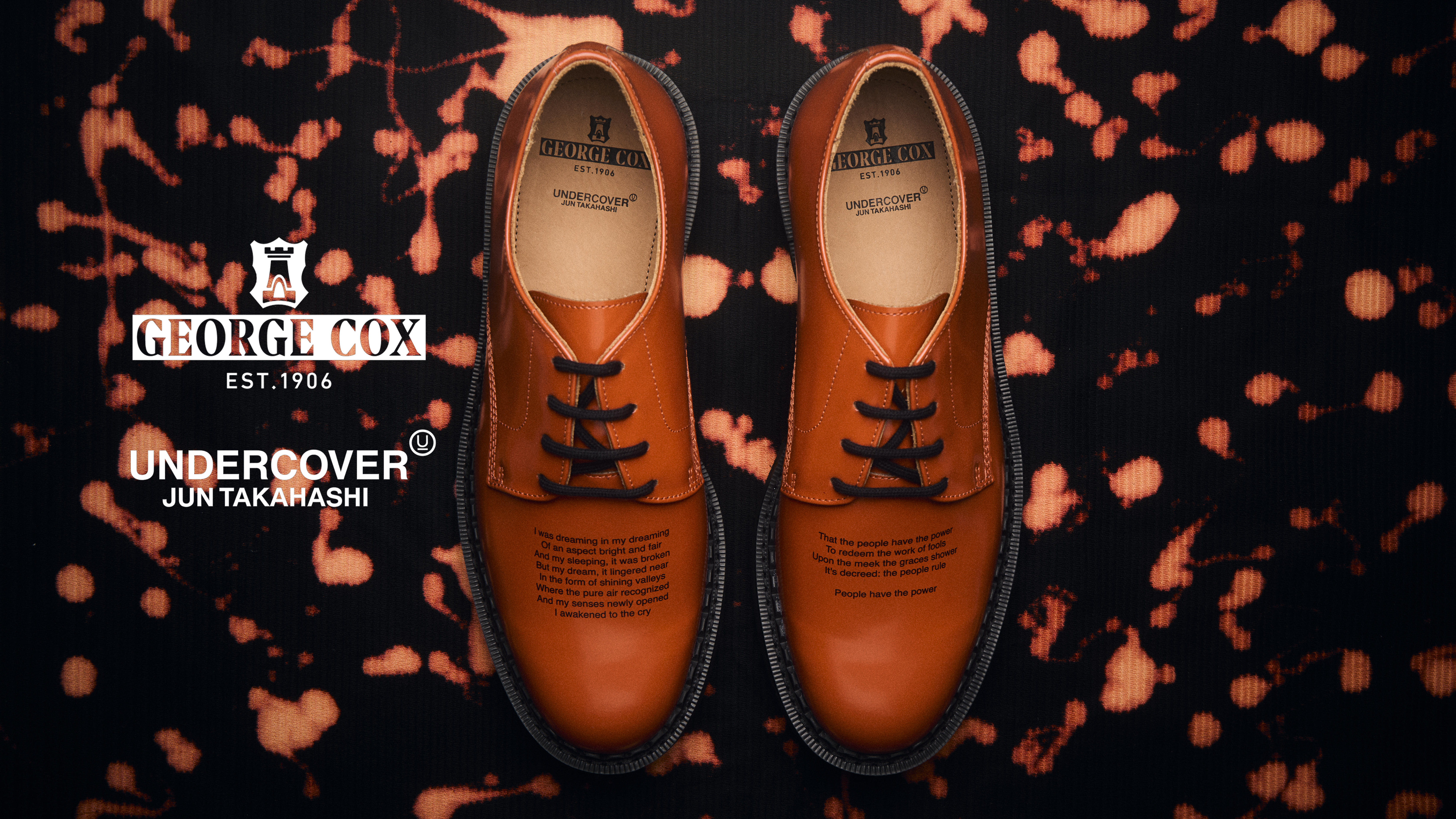 GEORGE COX &times; UNDERCOVER